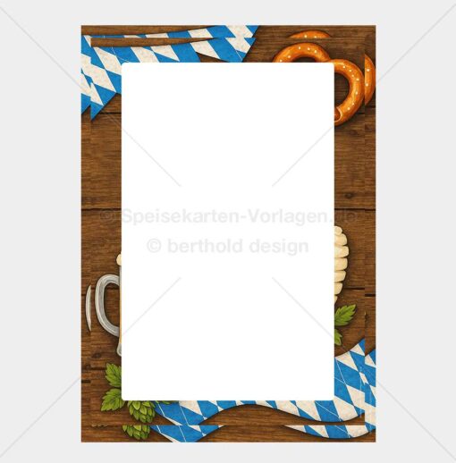 BIER-BUNT-001 – Biergarten-Speisekarte als PDF zum Download & Selbstdruck – Bild 3
