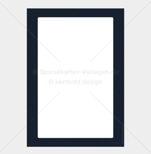 REST-ELEG-002 – Elegante Speisekarten-Vorlage in Dunkelblau & Gold als PDF zum Download & Selbstdruck – Bild 3