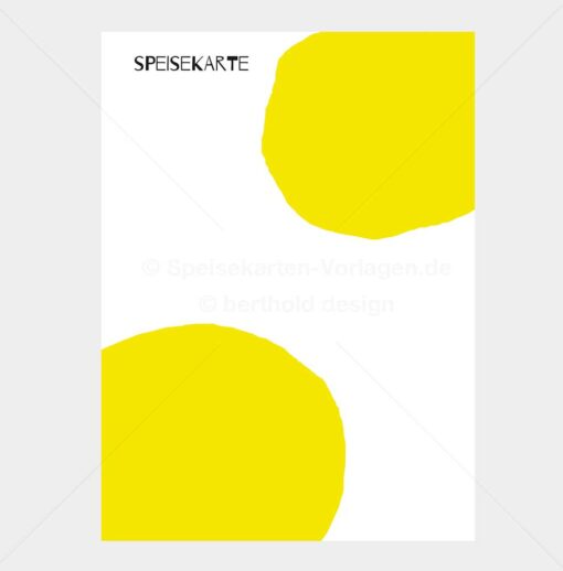 REST-MOD-003 – Moderne Speisekarten-Vorlage als PDF zum Download & Selbstdruck – Bild 3