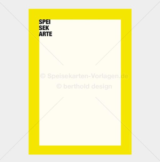 REST-MOD-001 – Moderne Speisekarten-Vorlage als PDF zum Download & Selbstdruck – Bild 4