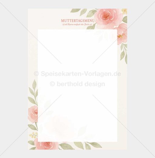 TAGE-VINT-A4-001 – Muttertags-Menükarte als PDF zum Download & Selbstdruck – Bild 3