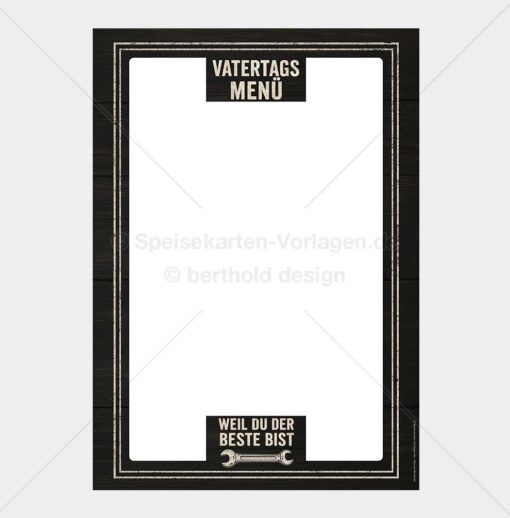 TAGE-VINT-A4-002 – Vatertags-Menükarte als PDF zum Download & Selbstdruck – Bild 3
